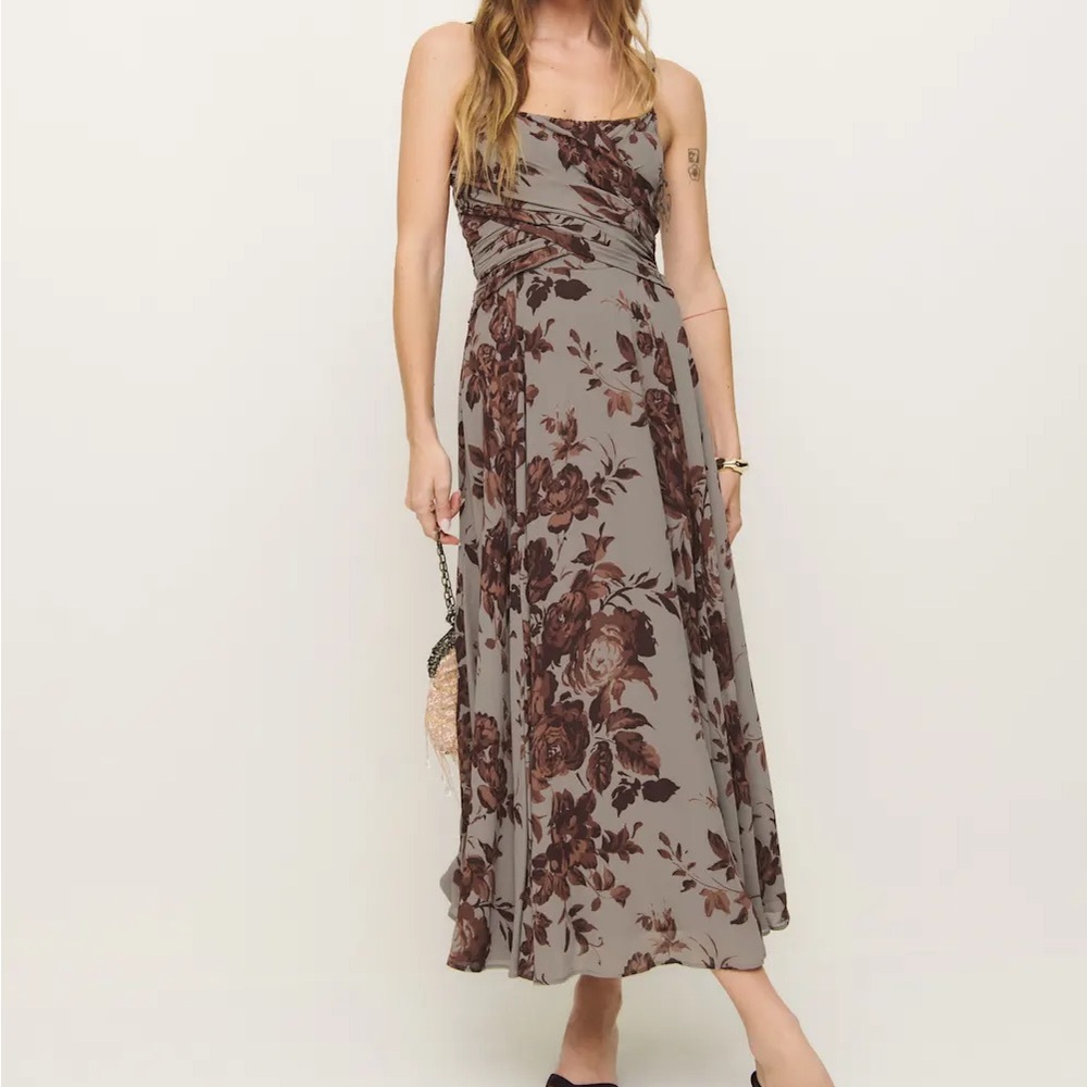 NWT Reformation Raina Dress in Tempest